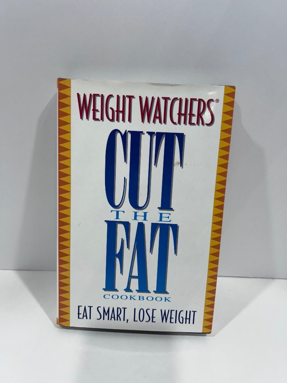 Vintage Weight Watchers "Cut the Fat" Food Recipe Cookbook 80's/90's-(Hardcover)